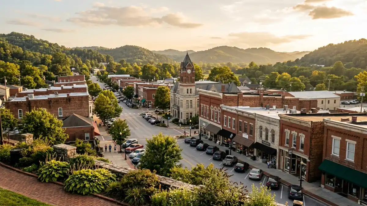Public restroom locations mapped in London, Kentucky — 5 facilities across zip codes 40741, 40744