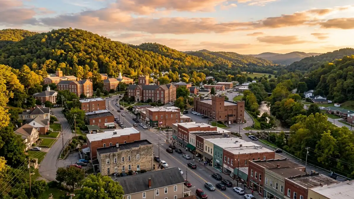 Public restroom locations mapped in Morehead, Kentucky — 4 facilities across zip codes 40351