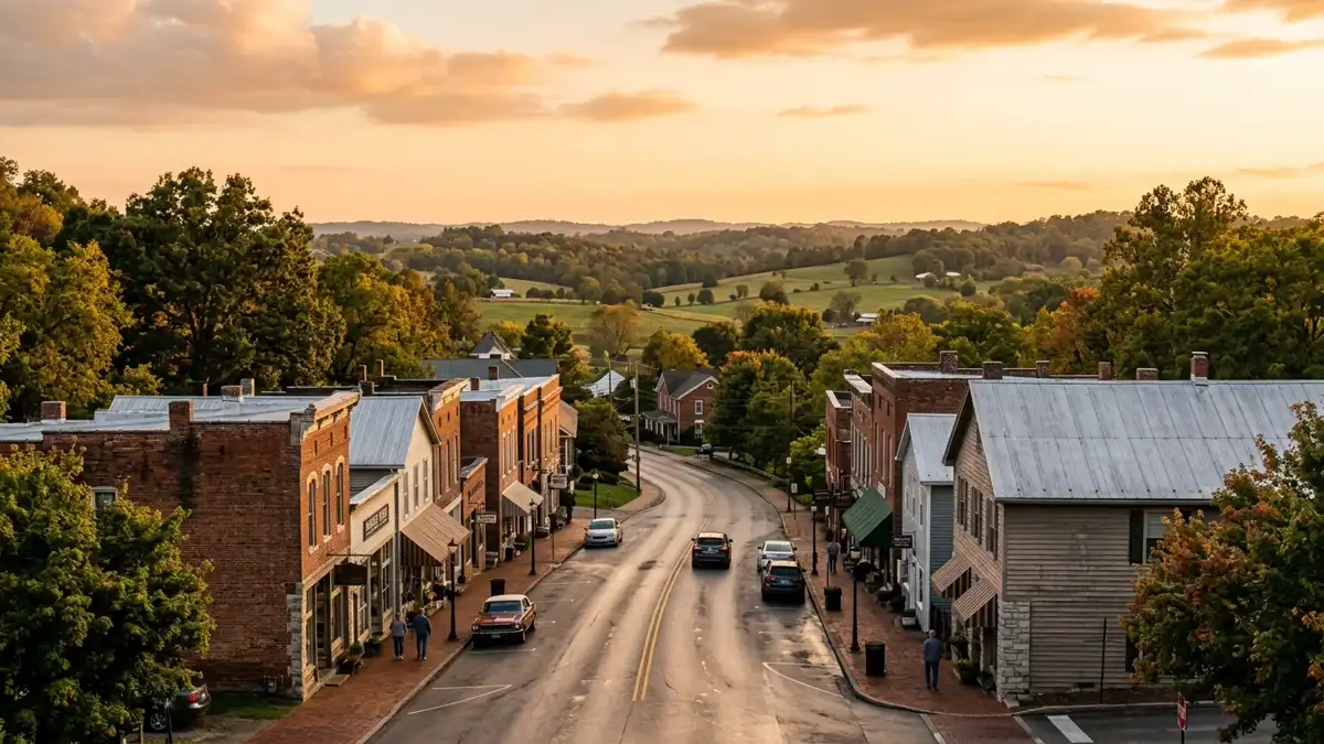 Public restroom locations mapped in Oldham County, Kentucky — 4 facilities across the city
