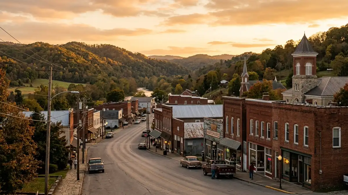 Public restroom locations mapped in Pendleton County, Kentucky — 12 facilities across the city