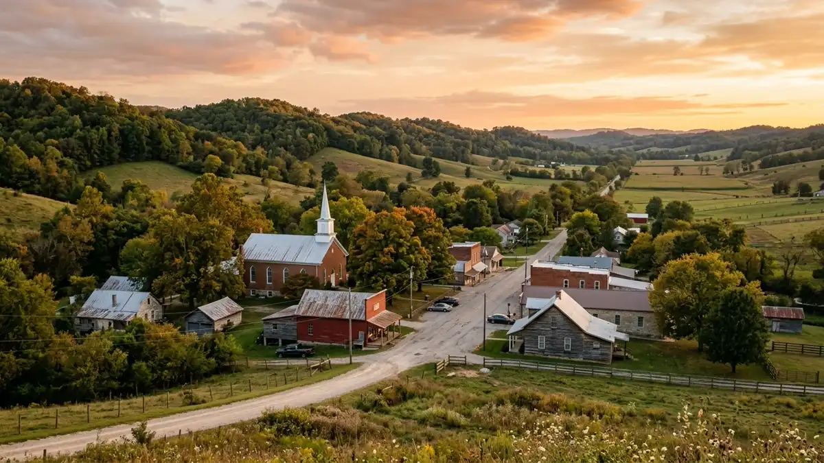 Public restroom locations mapped in Peonia, Kentucky — 1 facility across zip codes 42726