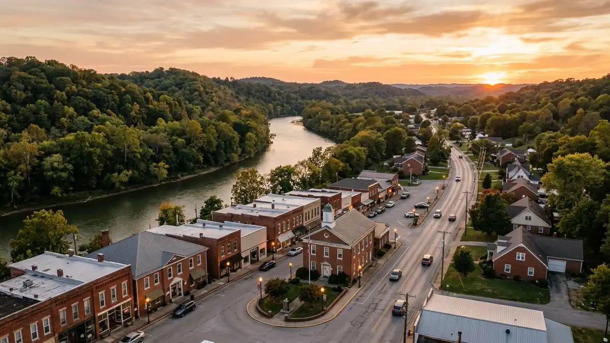 Public restroom locations mapped in Shepherdsville, Kentucky — 4 facilities across zip codes 40165