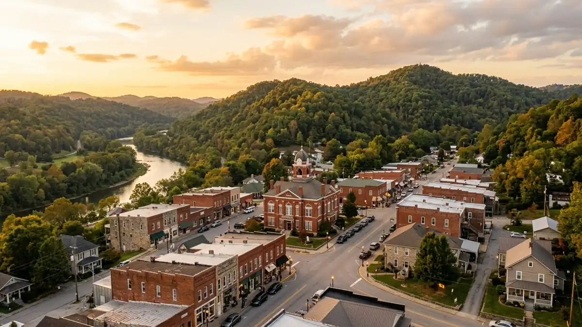 Public restroom locations mapped in Whitley County, Kentucky — 5 facilities across zip codes 37762, 40701