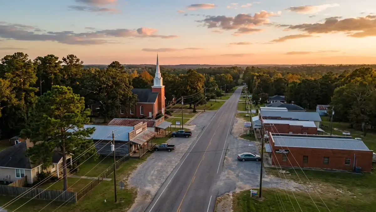 Public restroom locations mapped in Ball, Louisiana — 1 facility across zip codes 71405
