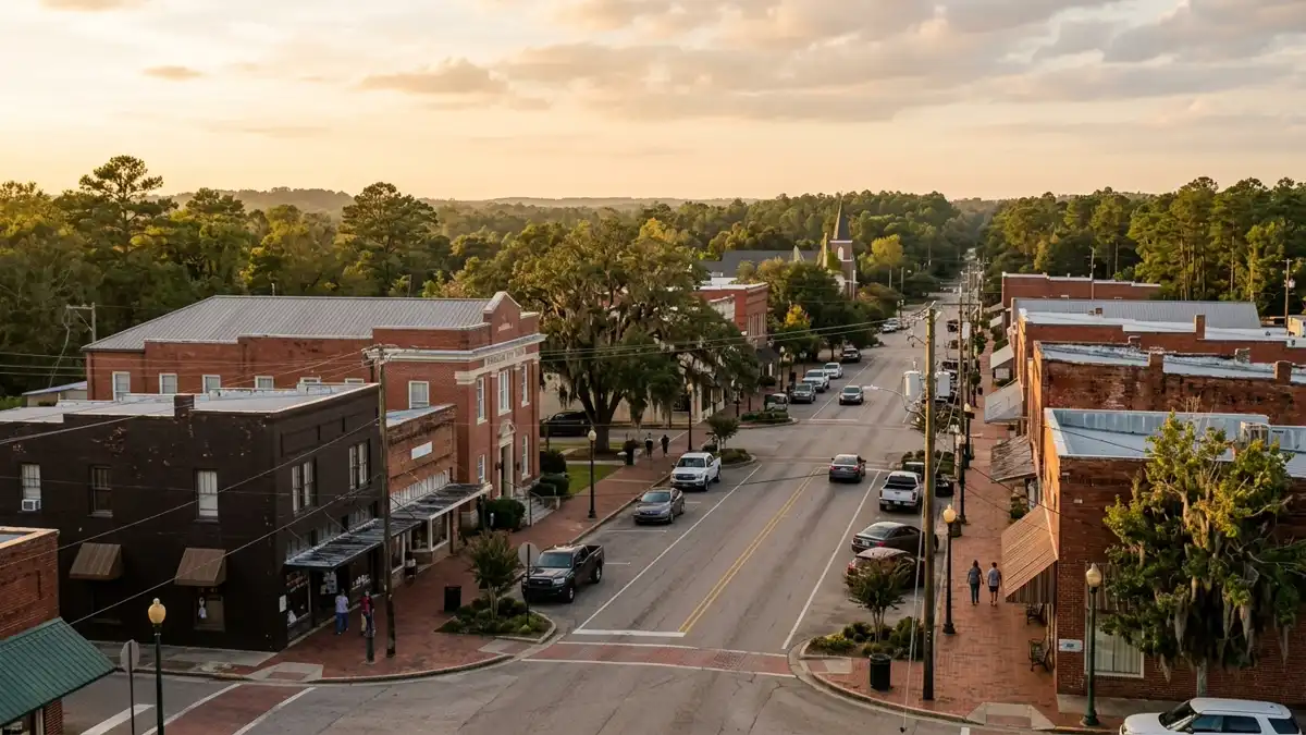 Public restroom locations mapped in Bogalusa, Louisiana — 1 facility across zip codes 70427