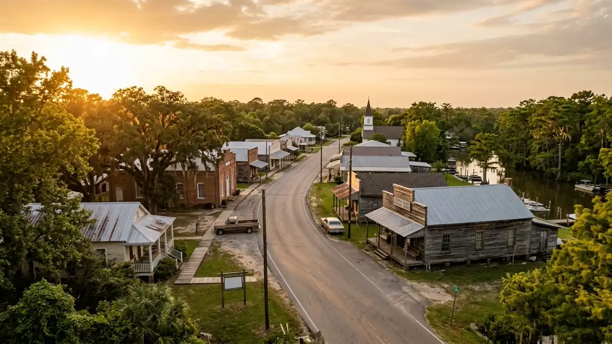 Public restroom locations mapped in Cedar Glen, Louisiana — 6 facilities across zip codes 70811