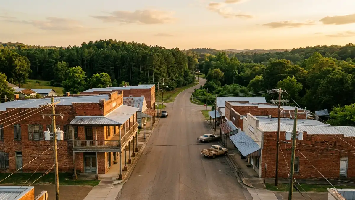 Public restroom locations mapped in Sabine Parish, Louisiana — 2 facilities across the city