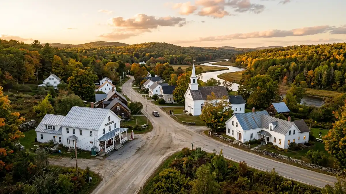 Public restroom locations mapped in Alna, Maine — 4 facilities across zip codes 04535