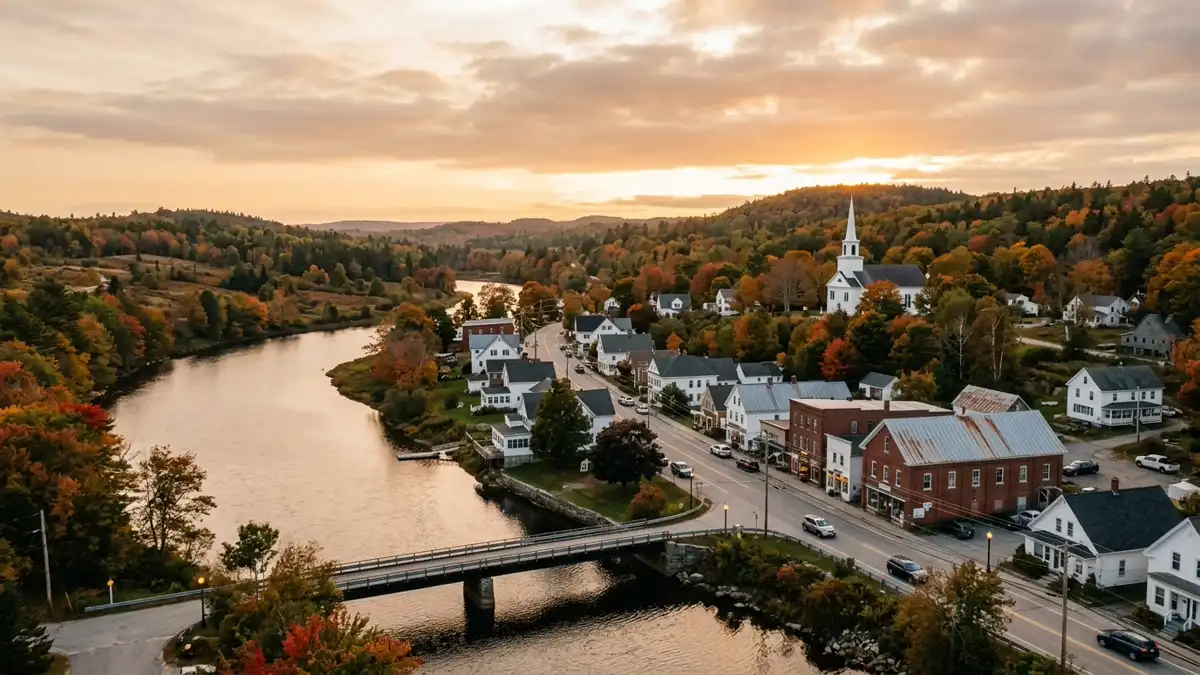 Public restroom locations mapped in Cherryfield, Maine — 1 facility across the city