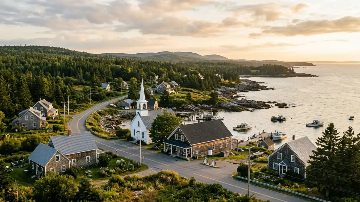 Public restroom locations mapped in Day Block Township, Maine — 1 facility across the city