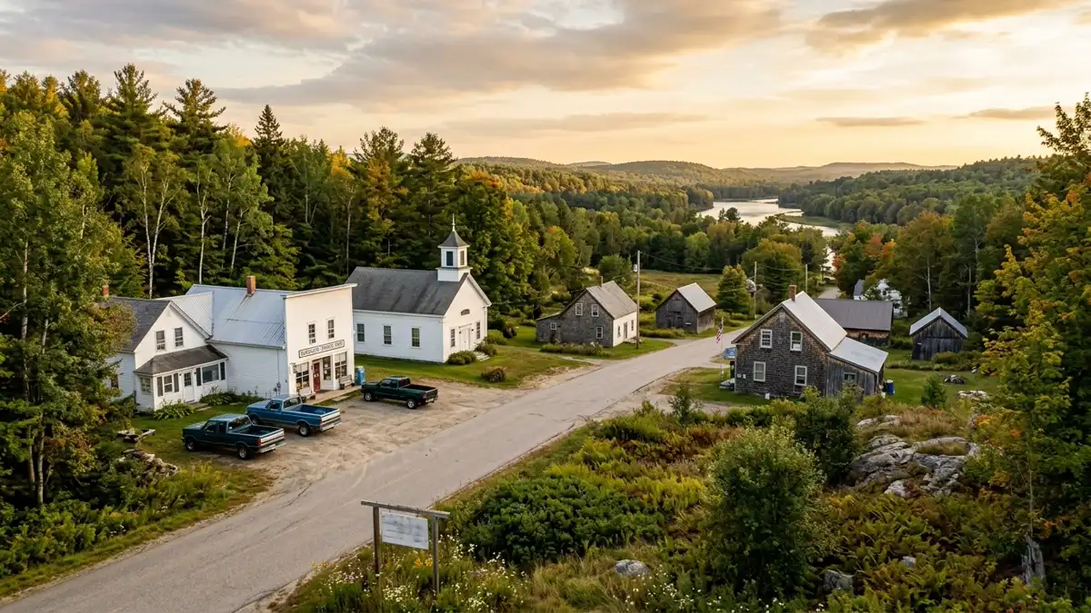 Public restroom locations mapped in Grindstone Township, Maine — 1 facility across the city