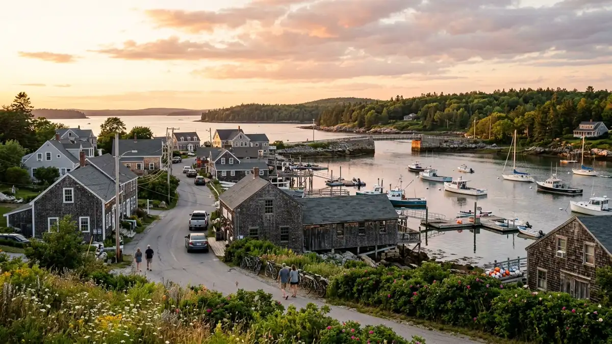 Public restroom locations mapped in Harpswell, Maine — 2 facilities across zip codes 04079