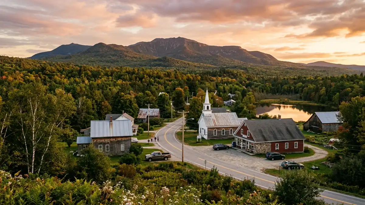 Public restroom locations mapped in Mount Chase, Maine — 3 facilities across the city