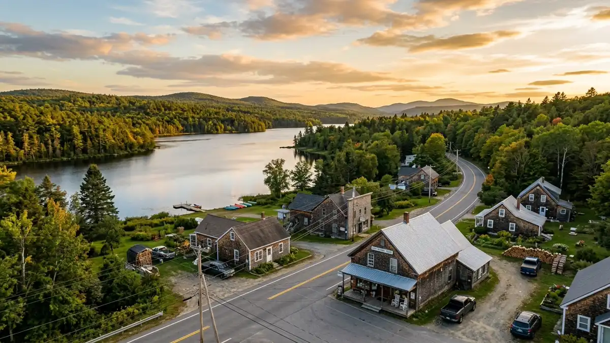 Public restroom locations mapped in T3 R8 Wels, Maine — 2 facilities across the city