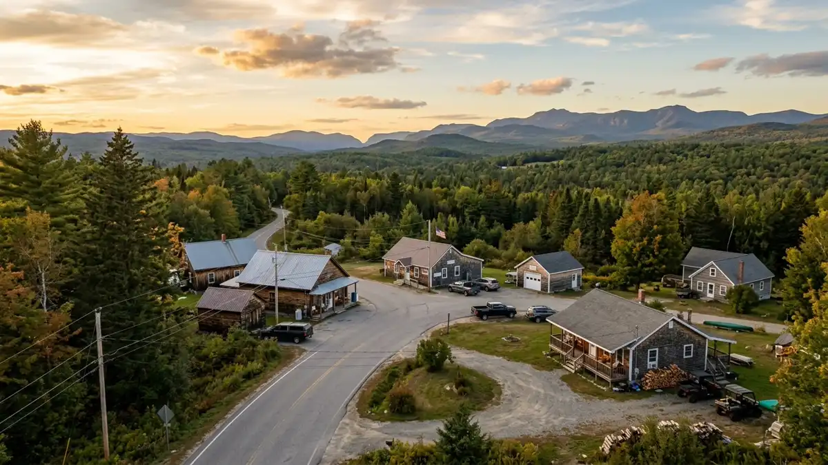 Public restroom locations mapped in T4 R10 Wels, Maine — 10 facilities across the city