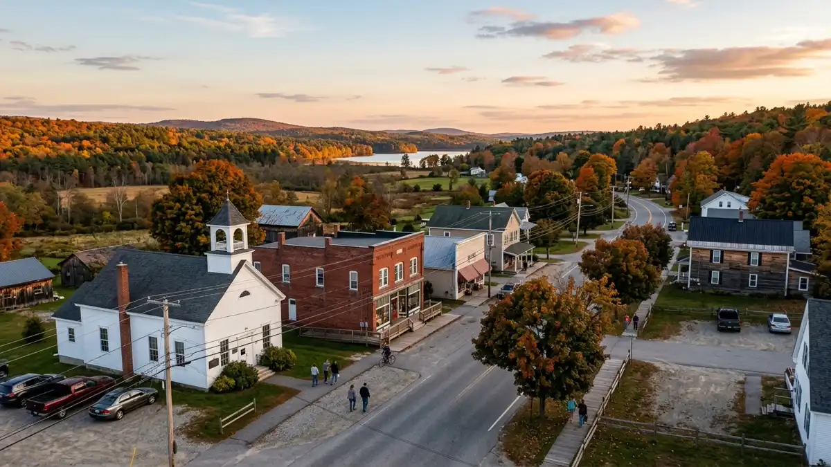 Public restroom locations mapped in Unity, Maine — 4 facilities across zip codes 04988
