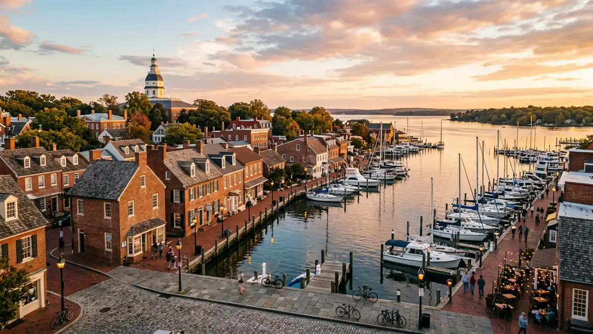 Public restroom locations mapped in Anne Arundel County, Maryland — 59 facilities across zip codes 20724, 20764, 21037