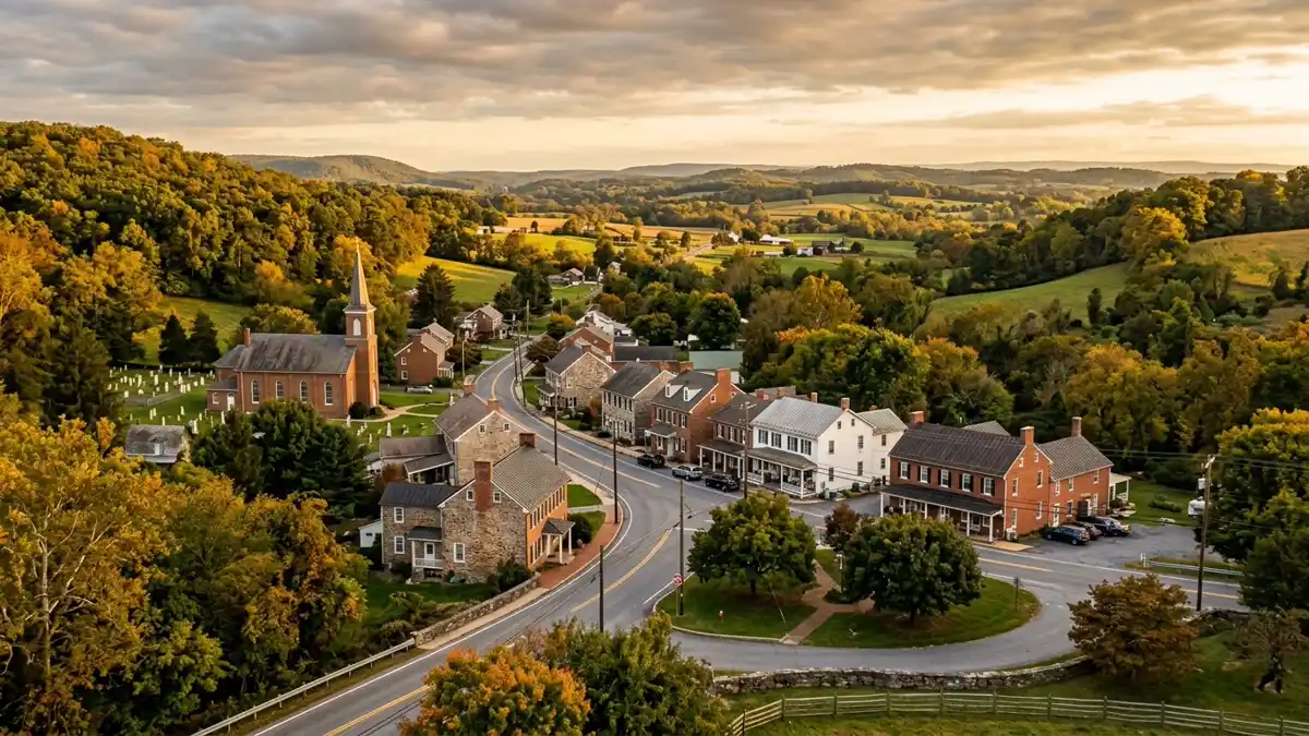 Public restroom locations mapped in Bartonsville, Maryland — 16 facilities across zip codes 21704