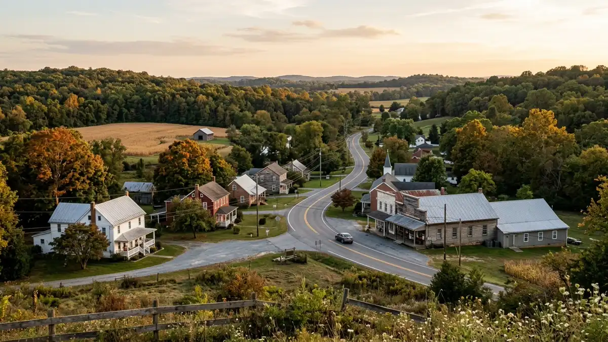 Public restroom locations mapped in Bennsville, Maryland — 4 facilities across zip codes 20675