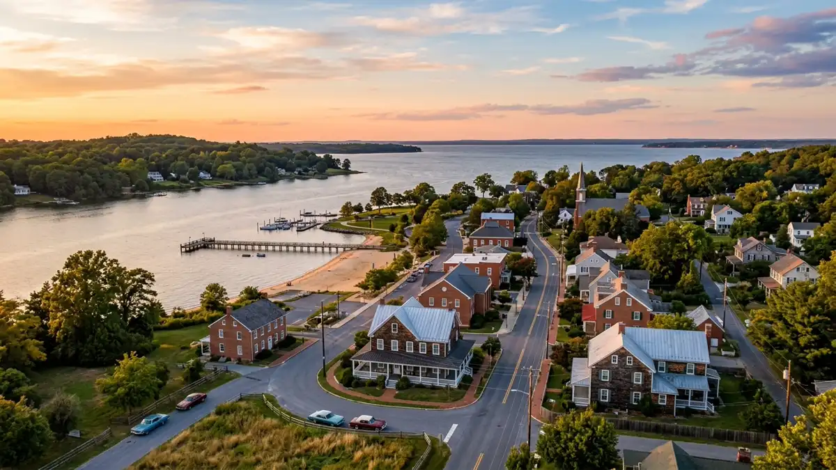 Public restroom locations mapped in Betterton, Maryland — 4 facilities across zip codes 21610