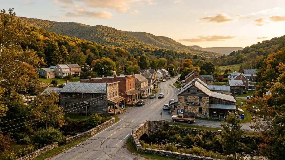 Public restroom locations mapped in Blacks Glen, Maryland — 2 facilities across zip codes 21173