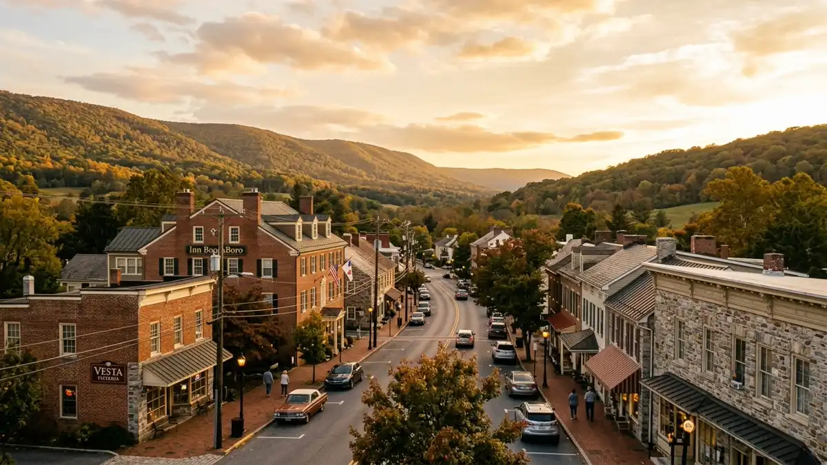 Public restroom locations mapped in Boonsboro, Maryland — 2 facilities across zip codes 21713