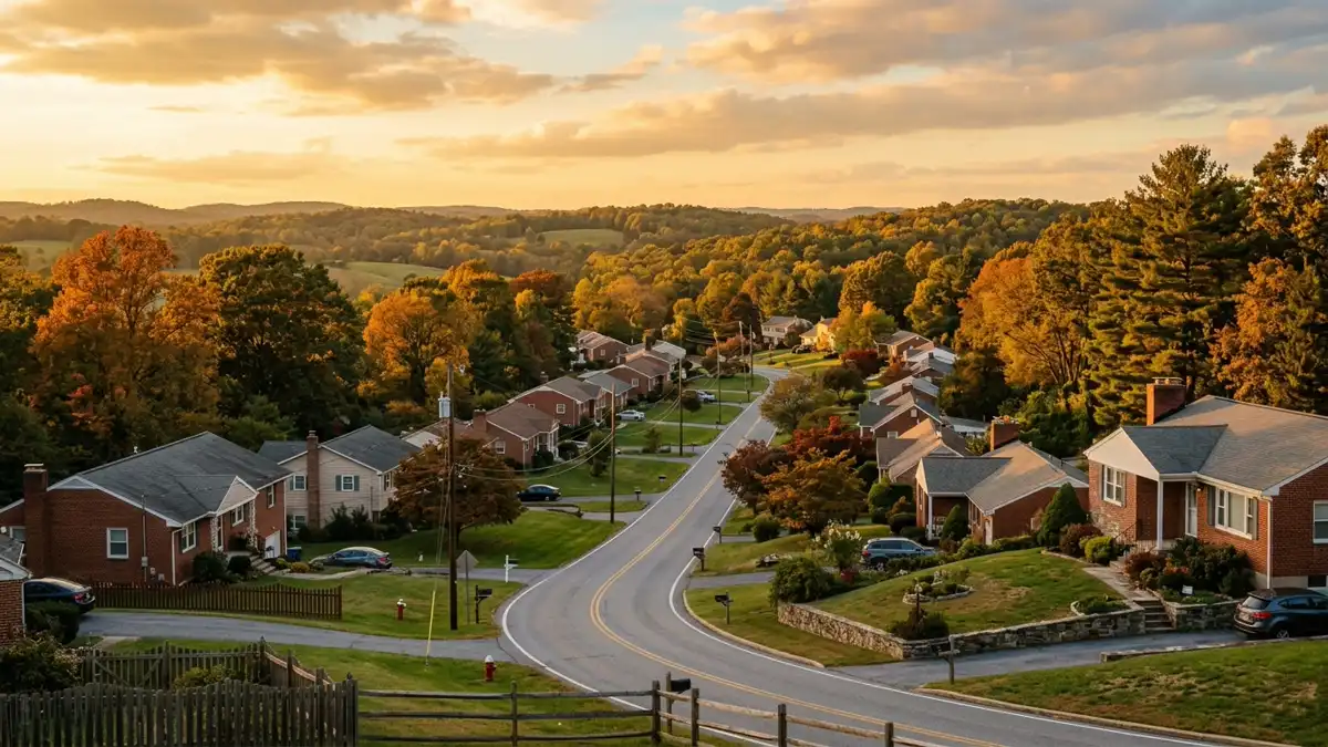 Public restroom locations mapped in Burnside Acres, Maryland — 4 facilities across zip codes 21782
