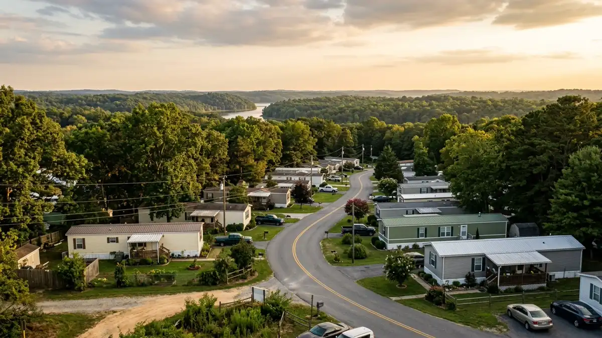 Public restroom locations mapped in Calvert Mobile Home Park, Maryland — 4 facilities across zip codes 20610