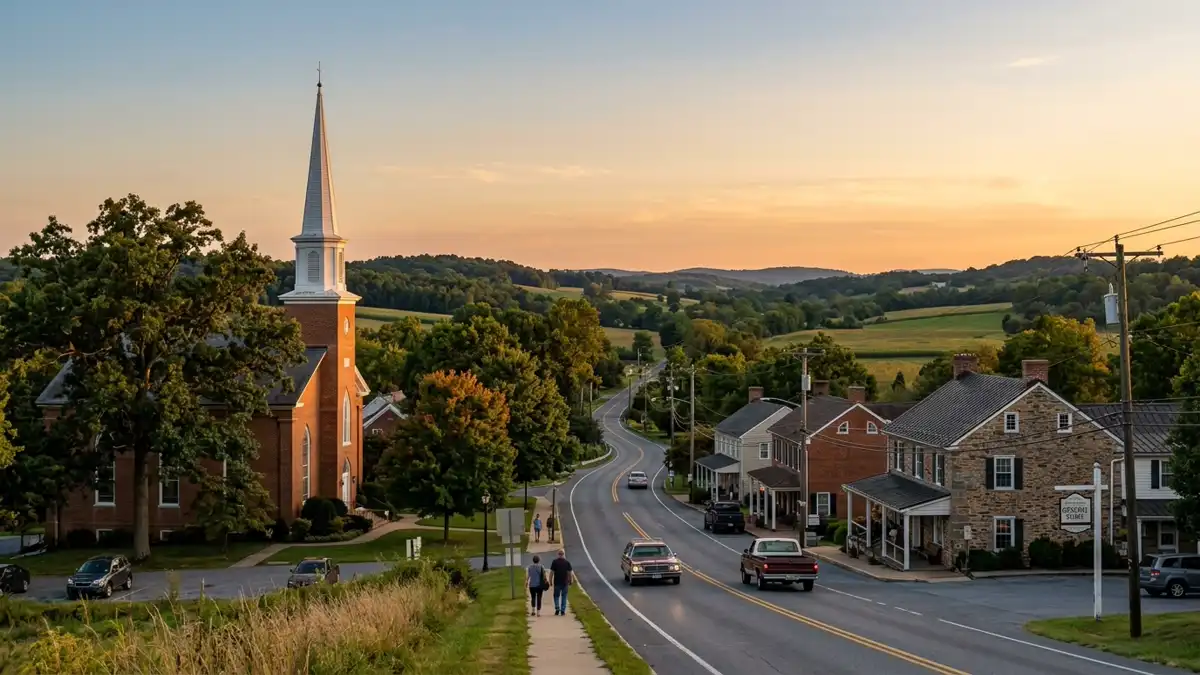 Public restroom locations mapped in Churchville, Maryland — 1 facility across zip codes 21028