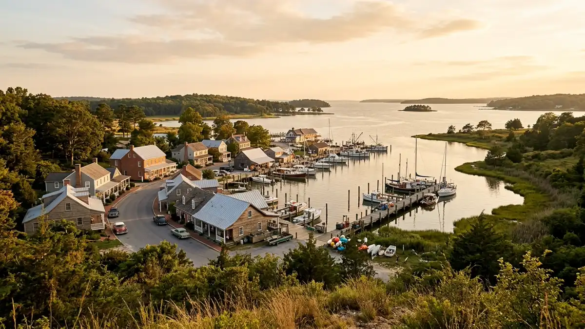 Public restroom locations mapped in Dutchmans Cove, Maryland — 4 facilities across zip codes 20686