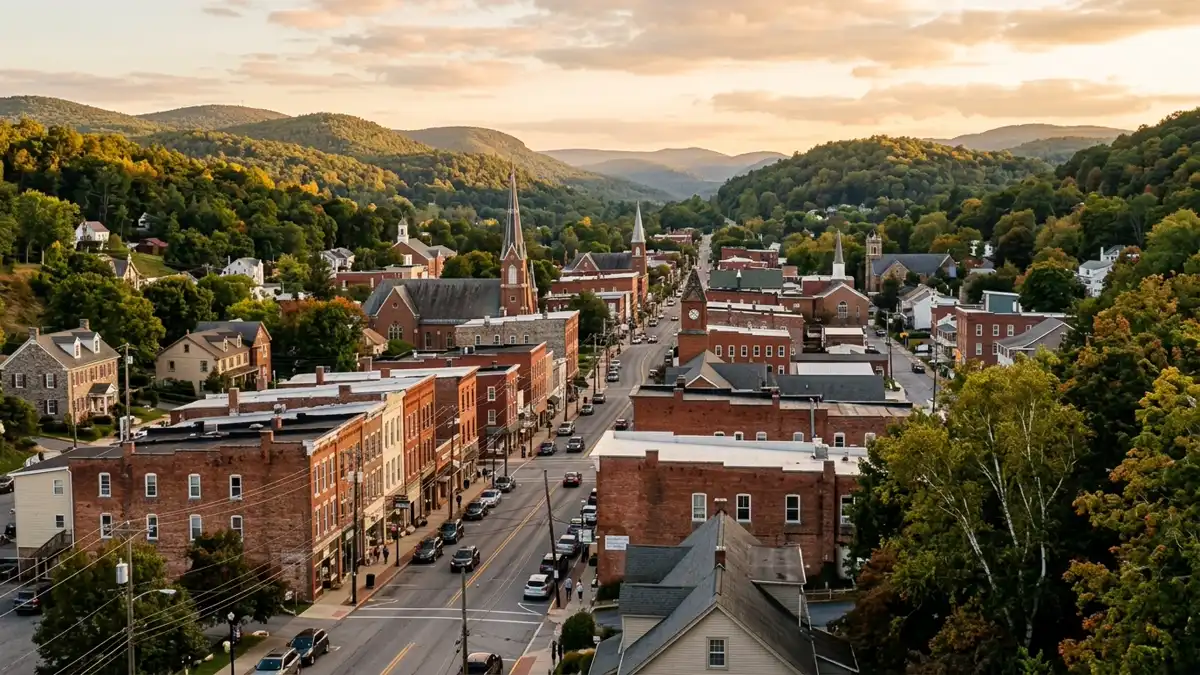 Public restroom locations mapped in Frostburg, Maryland — 12 facilities across zip codes 21532