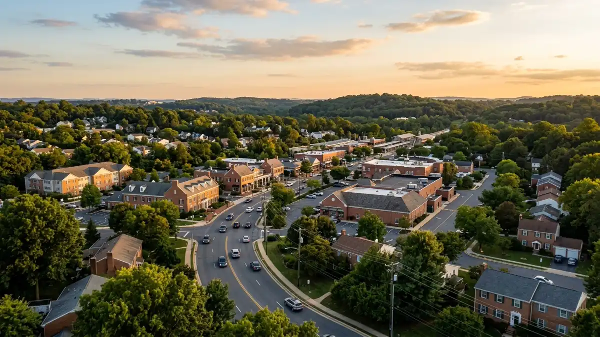 Public restroom locations mapped in Glenmont, Maryland — 10 facilities across zip codes 20902