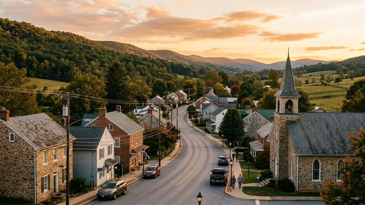 Public restroom locations mapped in Harmony Hill, Maryland — 8 facilities across zip codes 21701