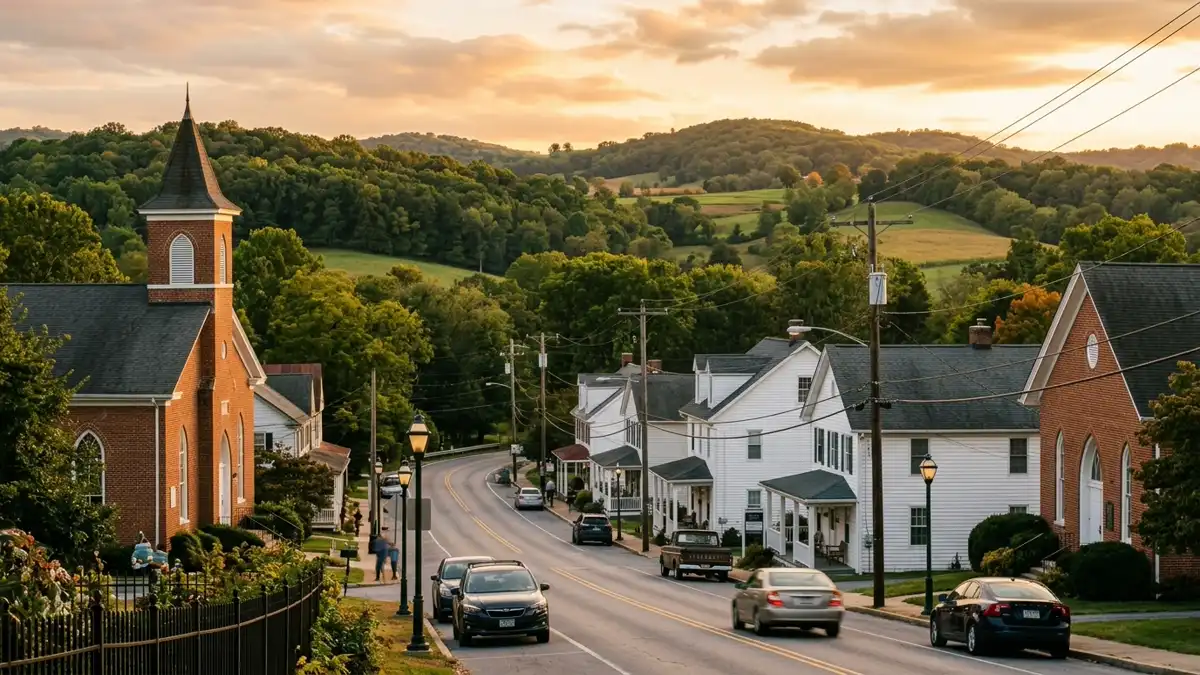 Public restroom locations mapped in Hereford, Maryland — 4 facilities across zip codes 21088