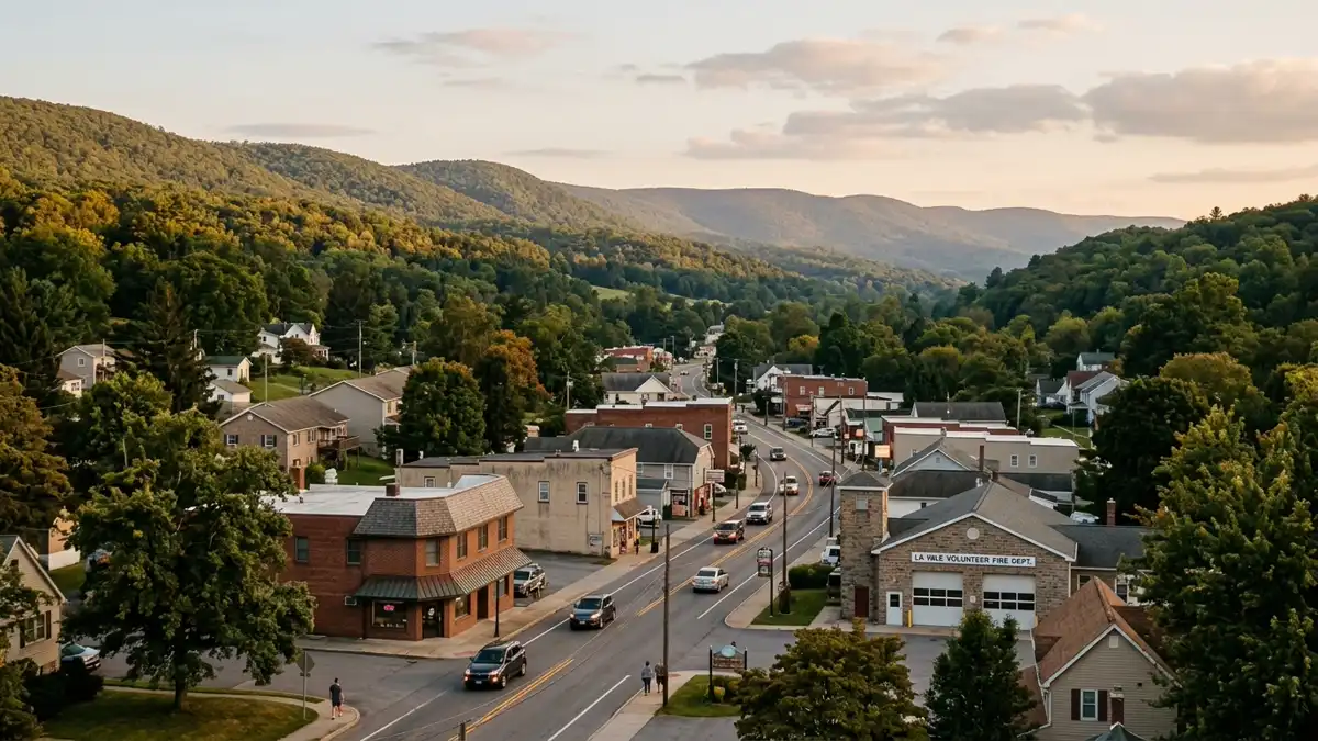 Public restroom locations mapped in La Vale, Maryland — 4 facilities across zip codes 21502