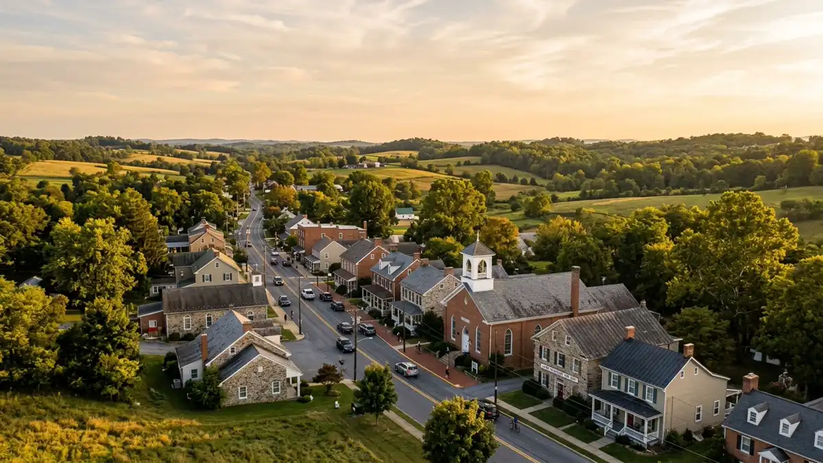 Public restroom locations mapped in Lisbon, Maryland — 1 facility across zip codes 21797