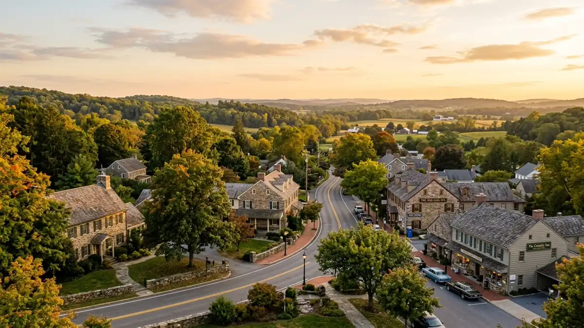 Public restroom locations mapped in Locust Valley, Maryland — 8 facilities across the city