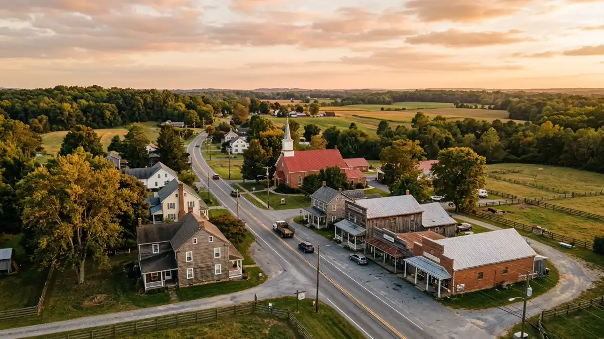 Public restroom locations mapped in Mechanicsville, Maryland — 1 facility across zip codes 20659
