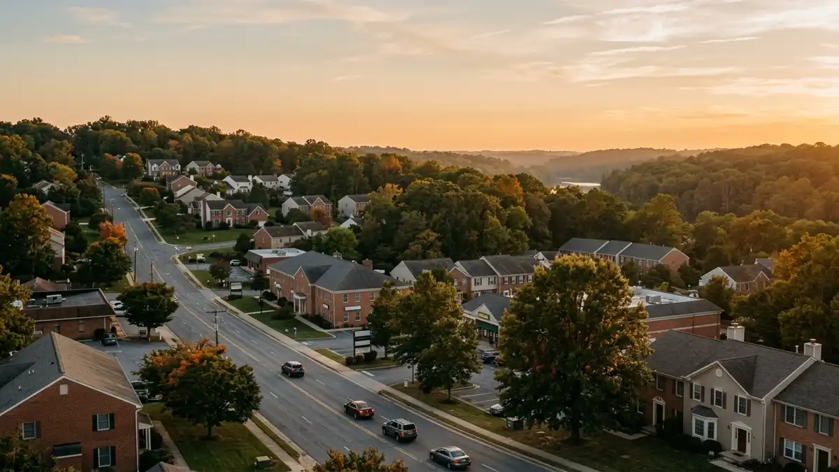 Public restroom locations mapped in North Laurel, Maryland — 8 facilities across zip codes 20723