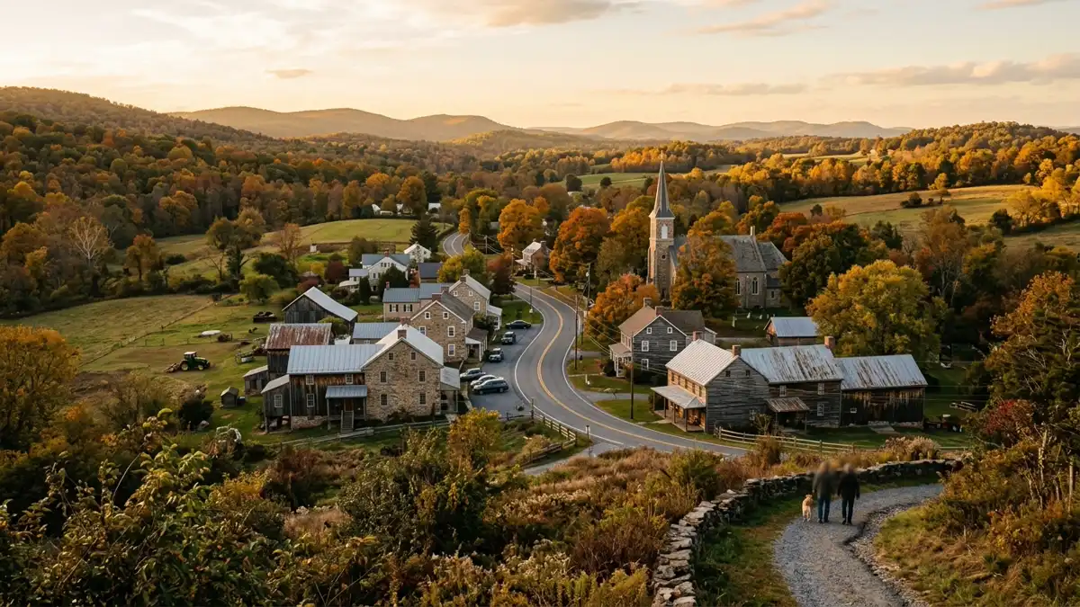 Public restroom locations mapped in Petersville, Maryland — 9 facilities across zip codes 21712