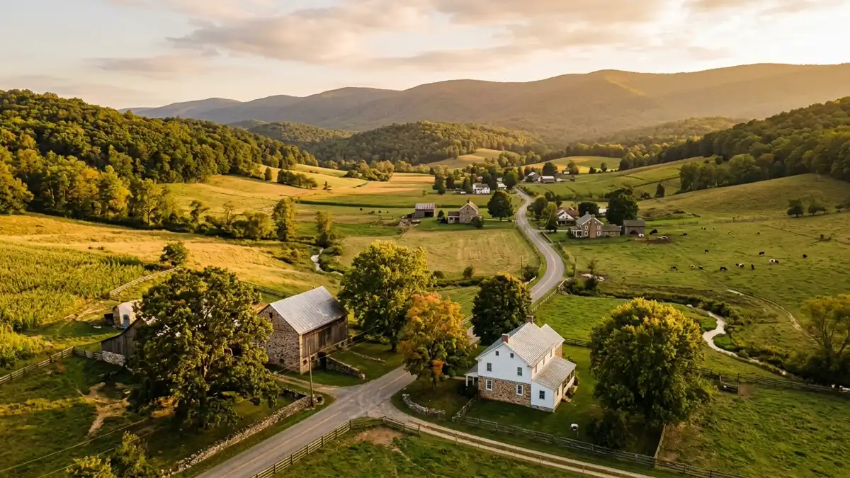 Public restroom locations mapped in Pleasant Valley, Maryland — 10 facilities across the city
