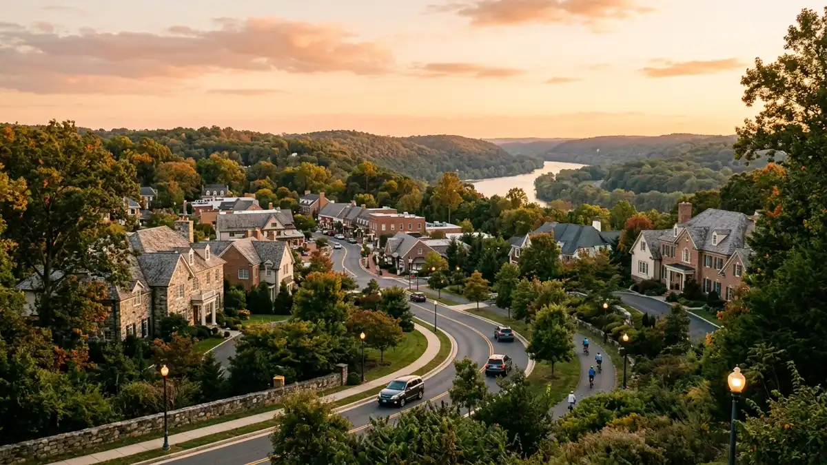 Public restroom locations mapped in Potomac, Maryland — 4 facilities across zip codes 20854