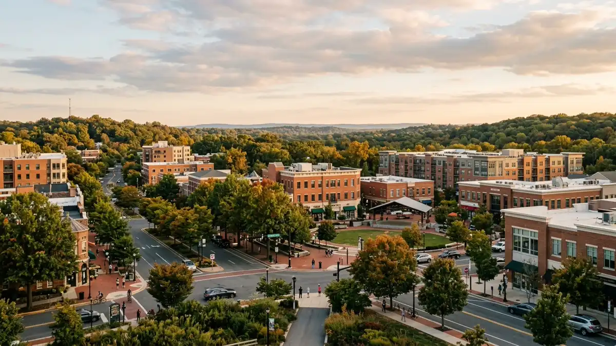 Public restroom locations mapped in Rockville, Maryland — 26 facilities across zip codes 20850, 20854
