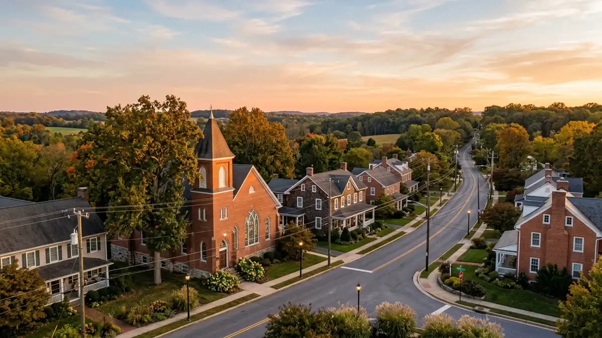 Public restroom locations mapped in Rosaryville, Maryland — 6 facilities across zip codes 20623
