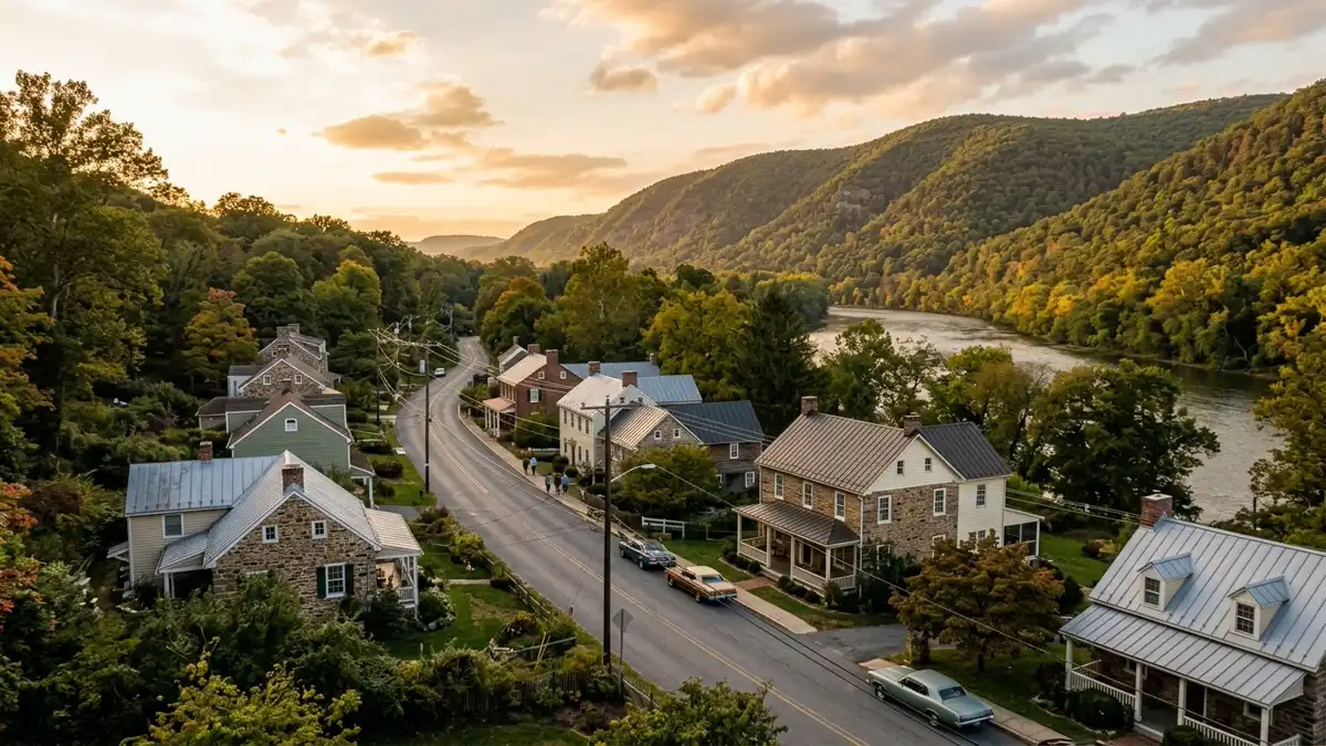 Public restroom locations mapped in Weverton, Maryland — 8 facilities across zip codes 21715