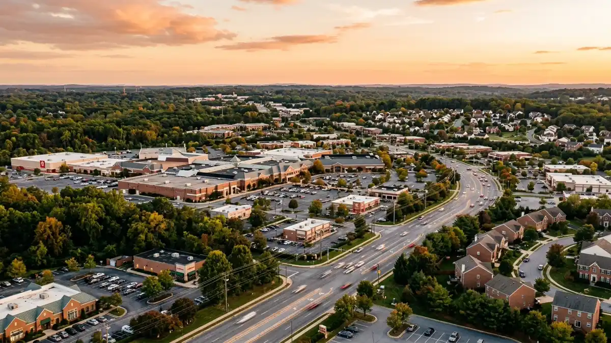 Public restroom locations mapped in White Marsh, Maryland — 3 facilities across zip codes 21128, 21236