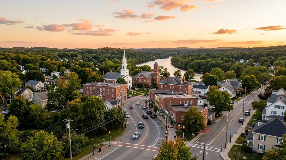 Public restroom locations mapped in Billerica, Massachusetts — 4 facilities across zip codes 01862