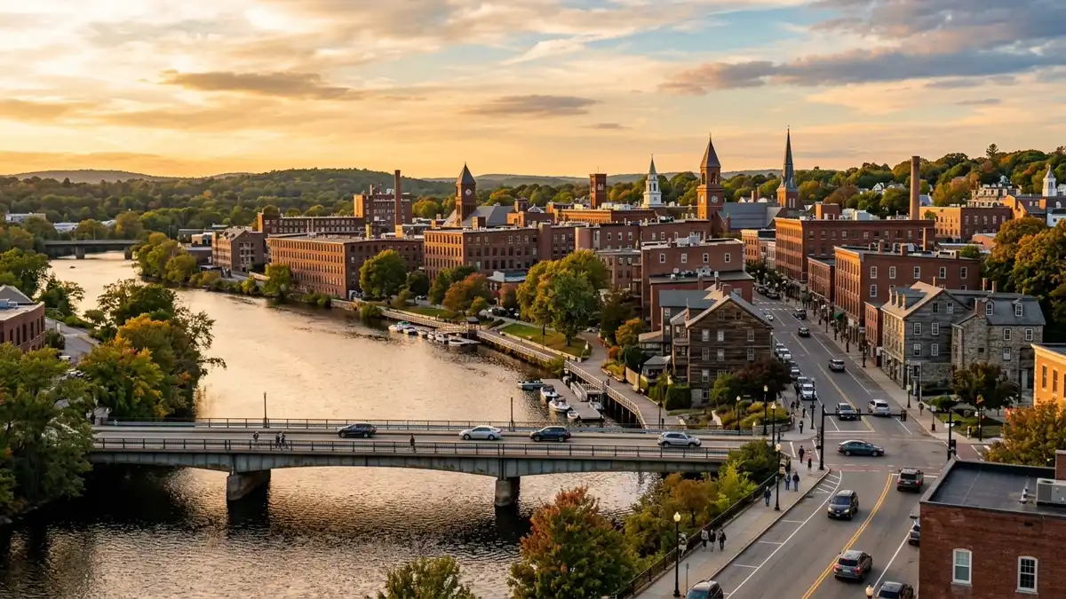 Public restroom locations mapped in Haverhill, Massachusetts — 5 facilities across zip codes 01834