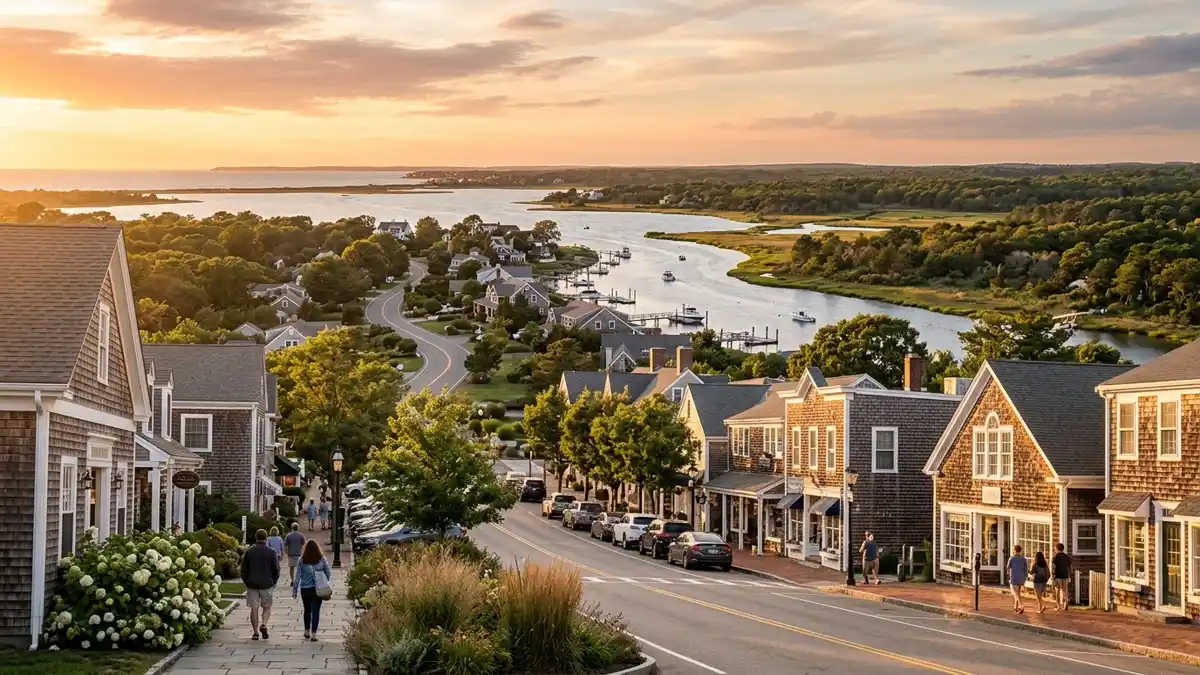Public restroom locations mapped in Mashpee, Massachusetts — 20 facilities across zip codes 02365, 02649