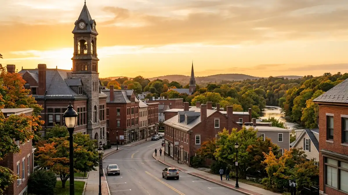 Public restroom locations mapped in Methuen, Massachusetts — 4 facilities across the city